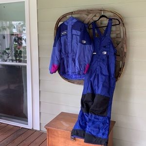 Columbia Ski Bibs w Matching Hooded Coat